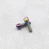 SING F LTD 12PCS Bike Stem Bolts M5x17mm Titanium Alloy