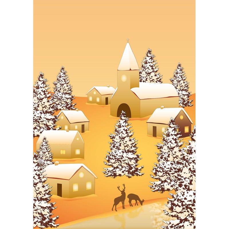 Winterdorf 7350+6118F Letter Pad Set - 1 Writing Pad DIN