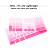 HRH Ombre Pink Silicone Keyboard Skin Cover for iMac Wired