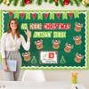 Fuutreo 67 Pcs Christmas Countdown Bulletin Board Reindeer Christmas Tree