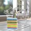 12PCS Cleaning Sponge，2.5X4.0 inches, Kitchen DishSponge, Cleaning Scrub Color Sponge,
