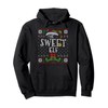 Sweet Elf Family Christmas Matching Ugly Sweater Pajama Pullover Hoodie