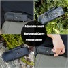 Topstache Leather Knife Sheath for Belt - Horizontal Carry Knife