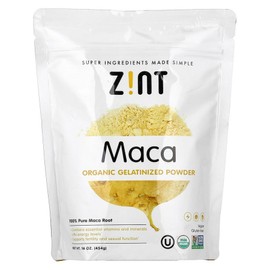 Zint Maca Organic Gelatinized Powder (454 g), 1 x 454g / Zint 마카 유기농 젤라틴화 파우더 (454 g), 1개, 454g