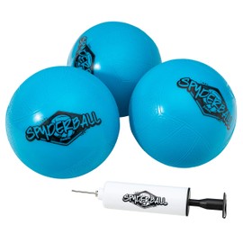 Franklin Sports Spyderball Game Set - Includes 3 Balls, Carrying Case and Rules - Played Outdoors, Indoors, Yard, Lawn, Beach - Durable Tight Net