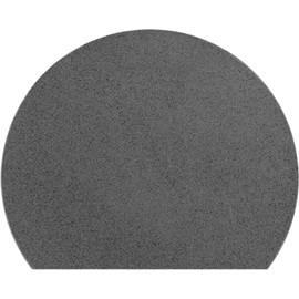 kamaboko Round Cutting Board, Black, Dishwasher Safe, Heat Resistant, Anti-Slip, Natural Material, Kamaboko Board, Round Cutting Board, D-Shaped, Semicircular, Round Cutting Board, Kamaboko Shape,