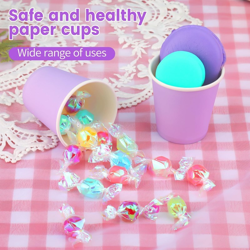 Mnuizu 50 Pack 3 Oz Bathroom Cups, Disposable Paper Cups,