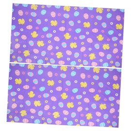Alipis Easter Egg Tablecloth Set 2pcs Easter Table Cover for Party Decorations Versatile Use