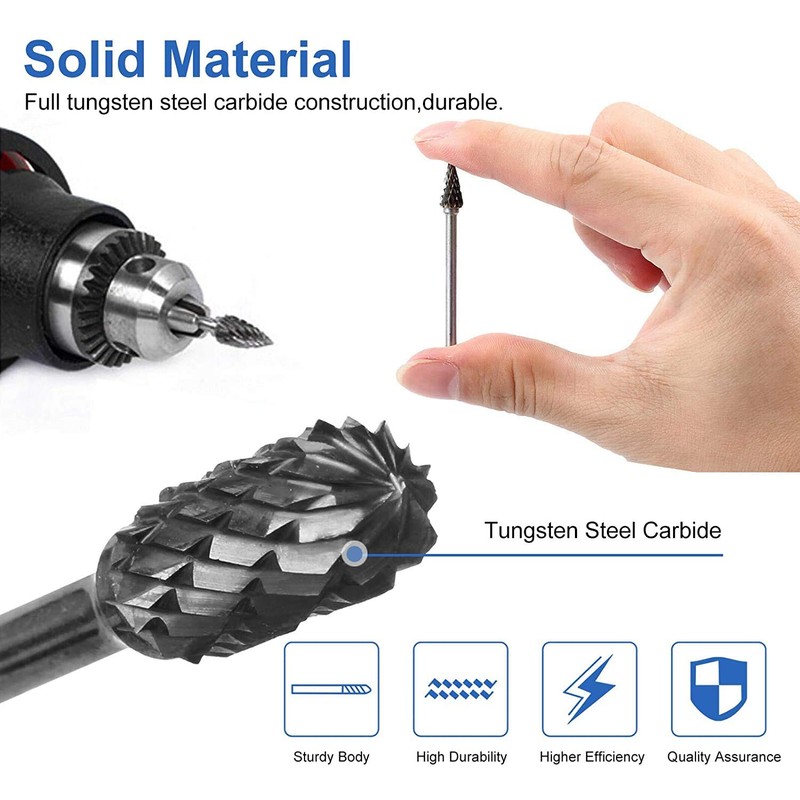 ZOYUBS Carbide Bar, Tungsten Bar, Grinding with Carbide Tungsten, Rotary