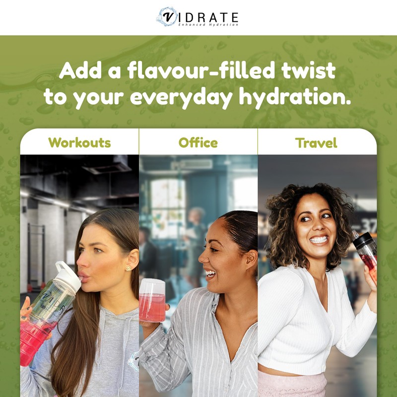 Electrolytes Powder - Hydration Sachets Packed with Vitamins - Zero