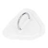 6Pcs PVC D Ring Patch Elastic Rope Set Stainless Steel