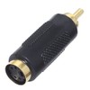 KAUMO S to RCA Converter Adapter (S Female to RCA