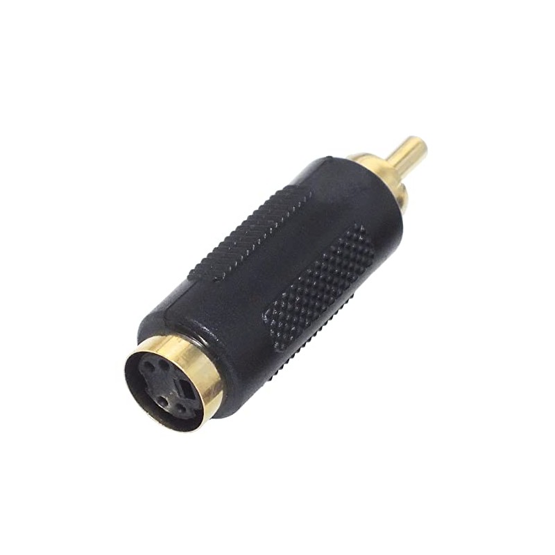 KAUMO S to RCA Converter Adapter (S Female to RCA