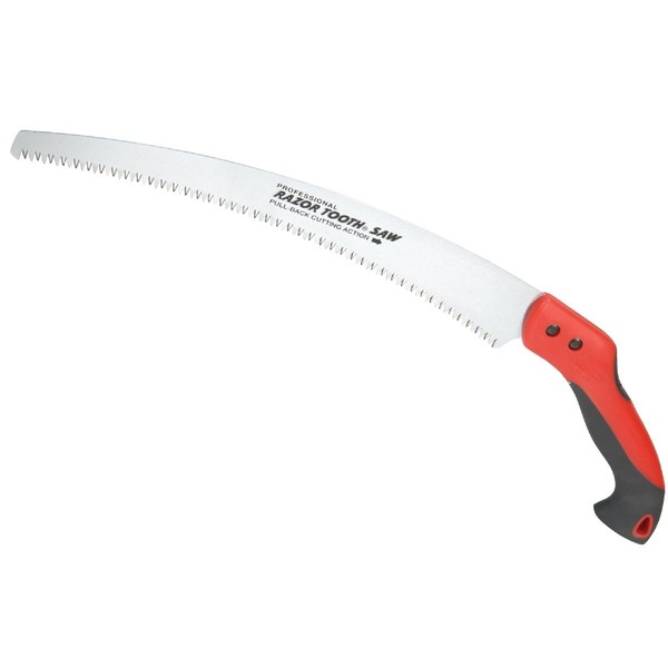 Corona Tools 14-Inch RazorTOOTH Pruning Saw | Tree Saw Designed for Single-Hand Use | Curved Blade Hand Saw | Cuts Branches Up to 8" in Diameter | RS16020