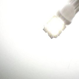 Jtech 10x T10 20-SMD Super Bright White LED Car Lights Bulb 194 168 2825 W5W
