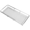 Bathroom Countertop Tray Stainless Steel Acrylic Modern Minimalist Design Space