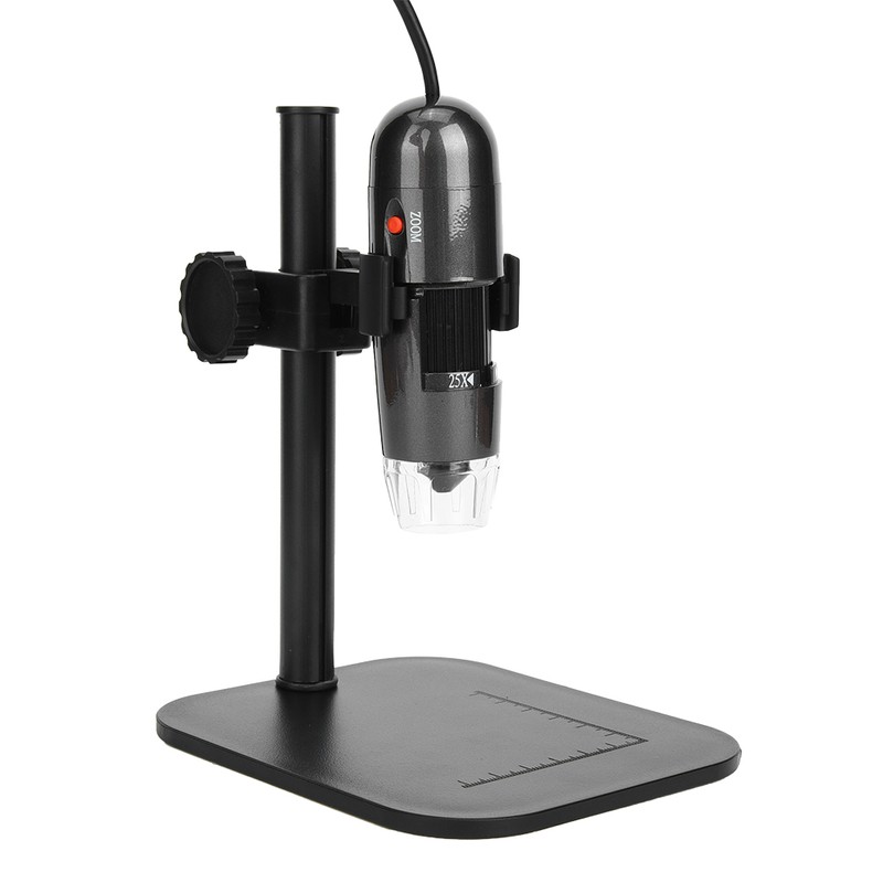 S04 8LED White Light 25X 600X USB Digital Microscope Instrument
