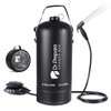 DR.PREPARE Camping Shower, 4 Gallons/15L Portable Shower with Foot Pump,