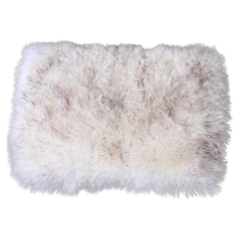 Asuprui Sheepskin Pet Bed Mat 100% Sheepskin Deluxe Dog Crate