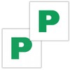 P Plate Stickers for New Driver | Micro-Perforated Tech: See-Through