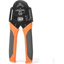 iCrimp IWD-1620 Crimping Tool for Solid Barrel 0.5-1.3 mm², Crimping Tool for German & Amphenol Contacts and ILME Contacts Series CD, Crimping Pliers German Full Contacts and Connector for German DT