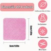 Celulosa para Uñas sin Pelusa, 200Pcs Almohadillas para Limpiar Uñas,