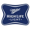 Miller High Life Light Vinyl Sticker Decal 6"  full