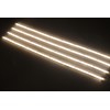 GZGMET 6 Pcs COB LED Strips Bright Dispaly Case Under