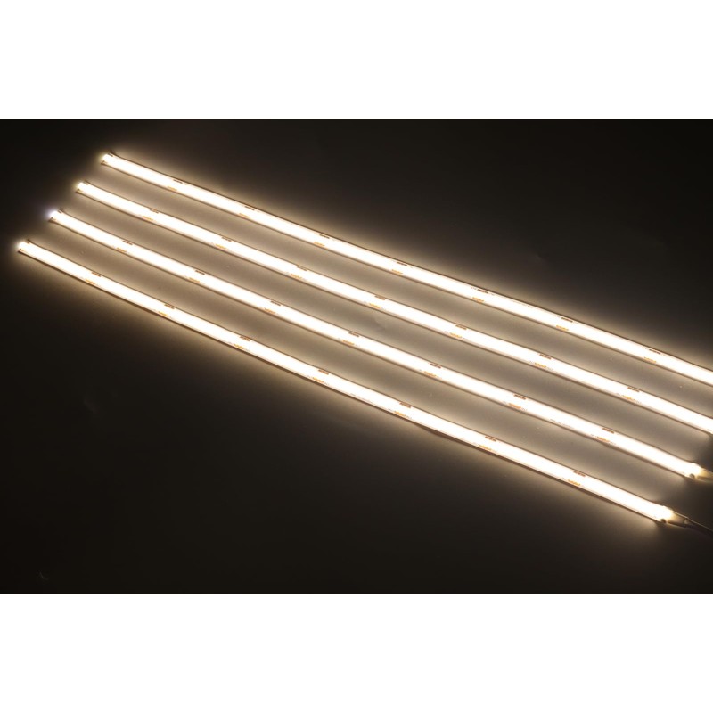 GZGMET 6 Pcs COB LED Strips Bright Dispaly Case Under