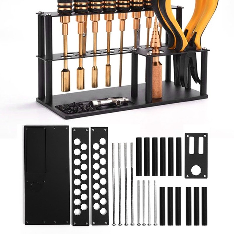 DIY RC Car Repairing Tool Storage Rack Aluminum Alloy Bracket