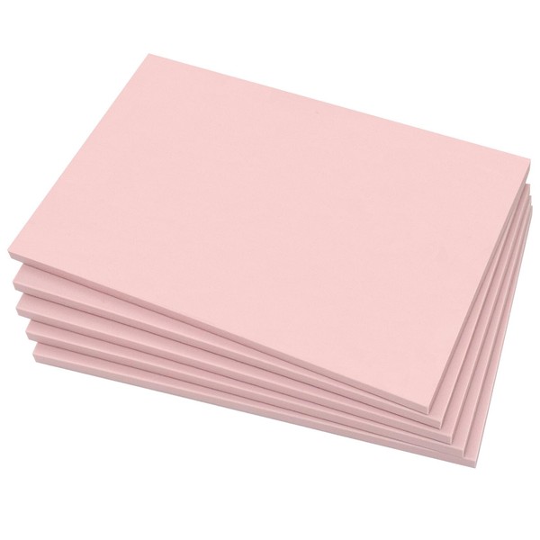 Lyzskco 5 Pack 4x6 Pale Pink Rubber Stamp Carving Blocks