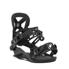 Union Cadet Kids Snowboard Bindings, Black, Small