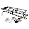 Marine Boat Foldable Stainless Steel 4 Steps LADDERS Stern Mount