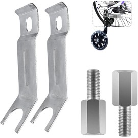 YTKD Axle Extenders for traiing Wheels,Stabiliser Extension Bolts for 12,14,16,18,20,22,24inch Kids Bike/Mountain Bike