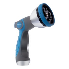 INNAV8 Garden Hose Nozzle Heavy Duty - Features 10 Spray Patterns, THUMB CONTROL On Off Valve Hose Sprayer Nozzle for Easy Water Control - Outdoor Water Hose Nozzle Head Attachment