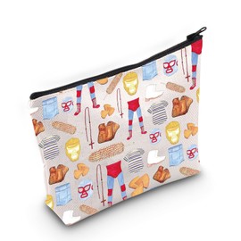 PYOUL Comedy Movie Inspired Gift My Life is Good Really Good Makeup Bag Mexican Westler Cosmetic Bag Movie Merch (Good Really Good Bag)