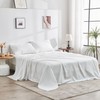 DOZ 100% GOTS Certified Organic Cotton Sheet Set, Crisp Percale