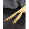 Buyer Star Steak Knife Set, 4-Piece Serrated Steak Cutlery Steak
