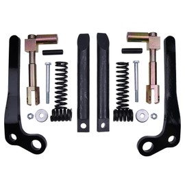 ZTUOAUMA Bob-Tach LH & RH Lever Kit 6724775 6724776 for Bobcat Skid Steer 751 753 763 773 7753 863 873 S100 S130 S150 S160 S175 S185 S220 S250 S300 S330 A220 A300 T110 T140 T180 T190 T200 T250