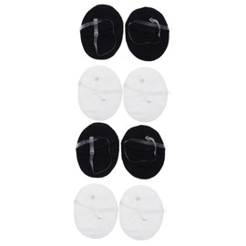 Healeved 4pairs Comfortable Armpit Pad Portable Sweat Pad for Women Breathable Reusable for Outdoor Activities