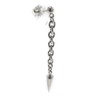 Akusetia Single Ear Earrings, Chain, Simple, Men's, Women's, Chain, Dagger,