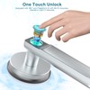 Foxgard Smart Fingerprint Door Lock,Keyless Entry Door knob with Handle,Biometric