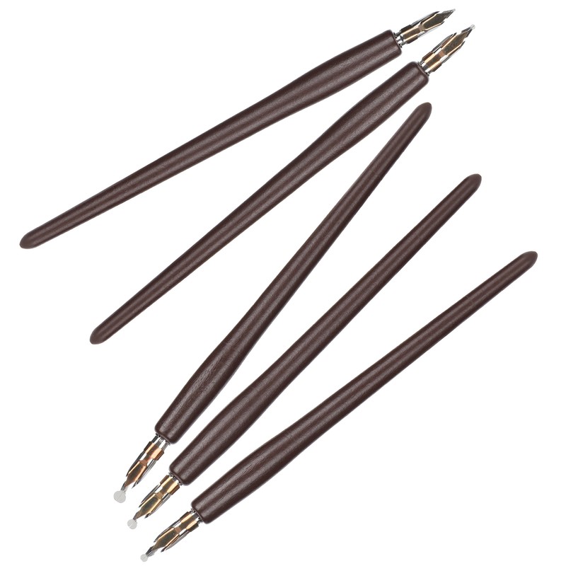 Wooden Handle Dip Pen Home Office Art Painting Calligraphy Fountain