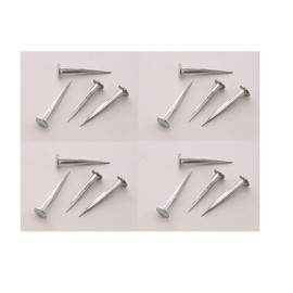 SISI UK® 50 x Fine Cut - Upholstery/Carpet Tacks/PINS/Nails - Size:10mm,13mm,15mm & 20mm Zinc (10mm)