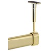 Gedotec Wardrobe Rail Bearing for Ceiling Mounting Wardrobe Rail Holder