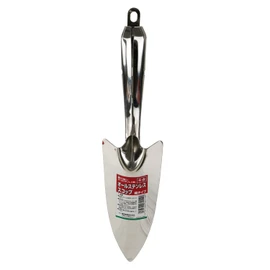 Senkichi All Stainless Steel Scoop, Rust Resistant, Approx. 11.4 inches (290 mm), Thin, Portable Type