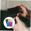 Tofficu 1set Blank Name Cards DIY Engraved Business Card Blanks