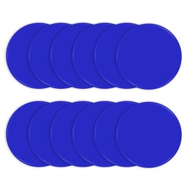 TuXHui Spot Markers Rubber Floor Dots 9inch Non Slip Agility Dots Flat Cones for Kids Sports Soccer Basketball Training, Gym Training, Preschool Kindergarten Classroom