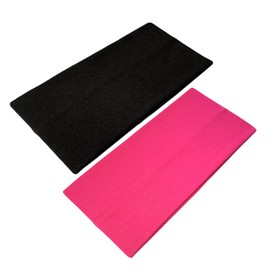 WESTEND CHOICE Extra Wide Headbands 11cm Plain Stretchy Kylie Head Band 2 Pack Unisex Bandeau Headbands for Women & Men Soft Hairbands Yoga Bandana Headband (Mixed set 7)