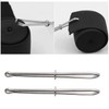2pcs Stainless Steel